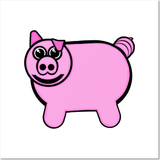 Stuffed Pig Posters and Art